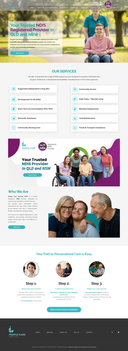People Care Website